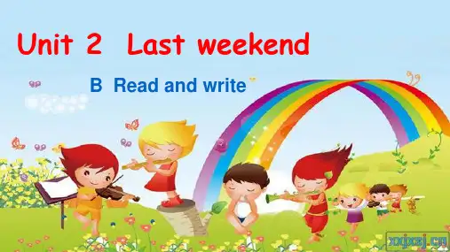 pep(人教)六年级英语下册 Unit 2 B Read and write-优质课件.ppt