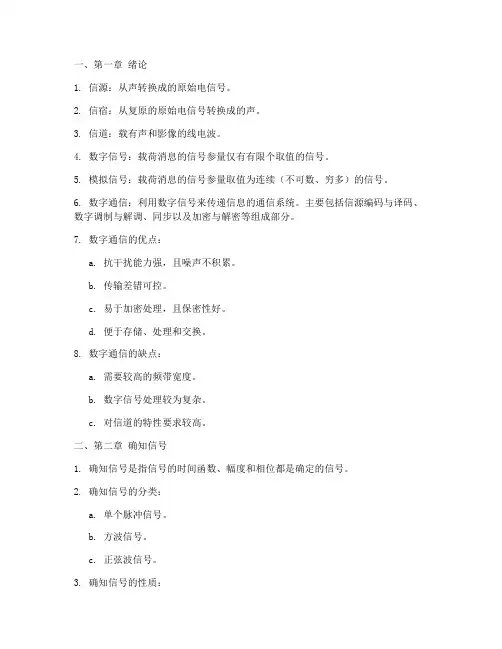 通信原理课后答案