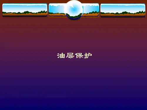 浅谈油层保护
