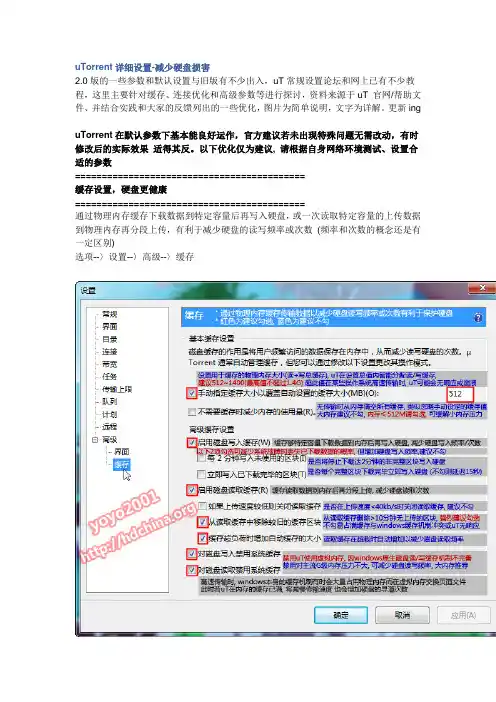 UT高级设置教程