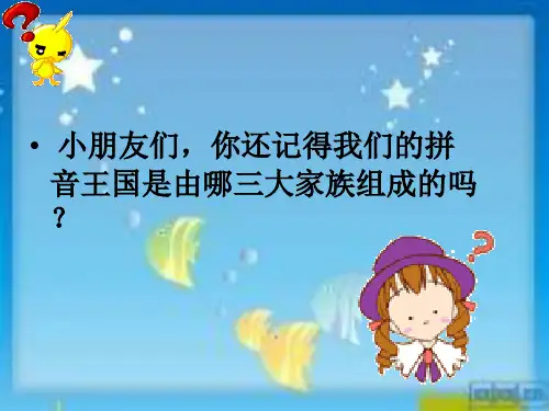 拼音复习ppt课件