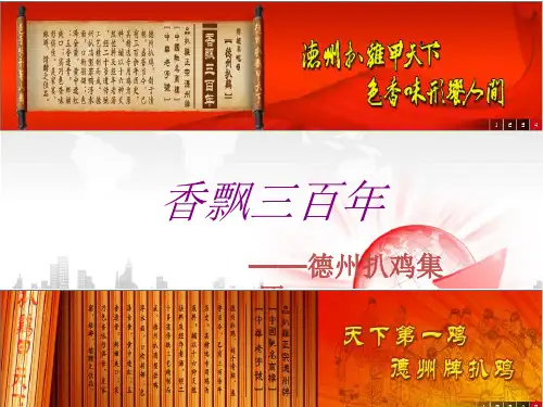 德州扒鸡集团PPT精选文档