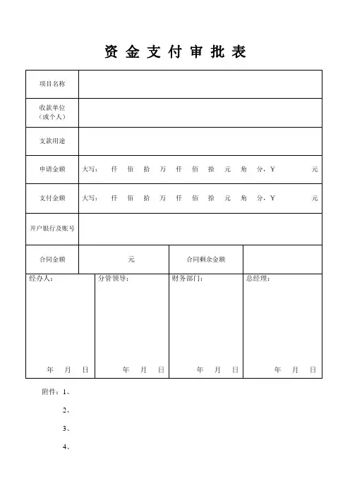 工程进度月报表(模板)