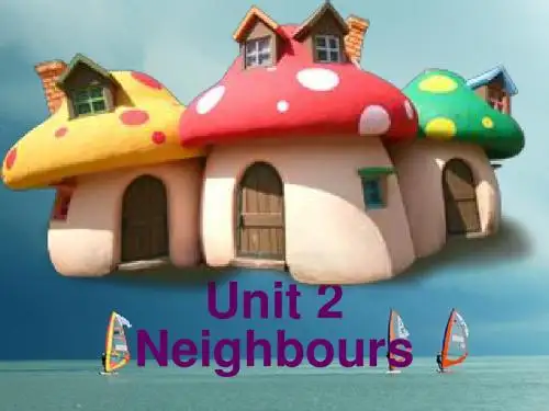 七年级英语下册unit2NeighboursWelcome课件1(新版)牛津版