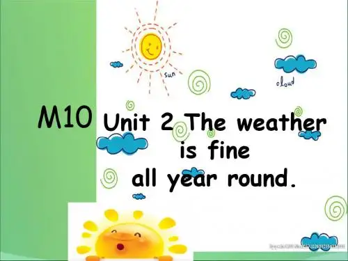 外研版八年级下Module 10 Unit 2(PPT31张)