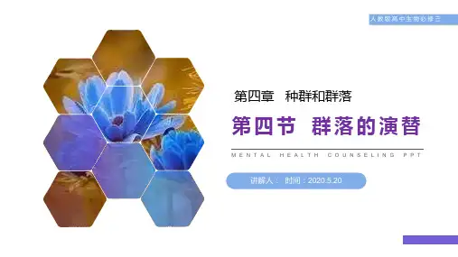《群落的演替》人教版高二生物必修三PPT课件