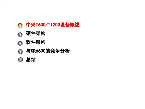 精选-网络-SR6600与中兴T600T1200竞争分析