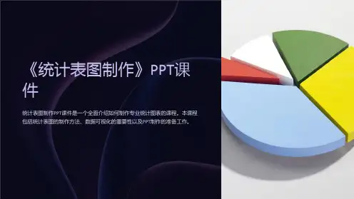 《统计表图制作》课件