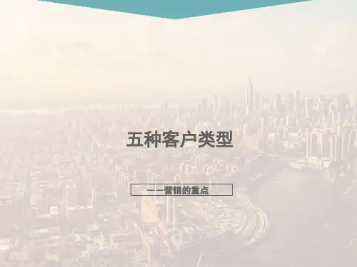 6.五种客户类型