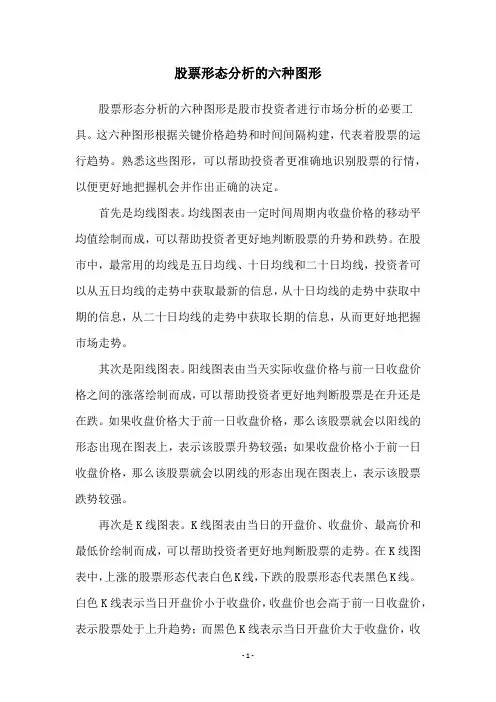 股票形态分析的六种图形