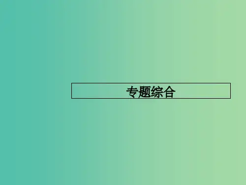 高考历史一轮复习 专题综合15 近代以来的世界科技与文化课件 人民版