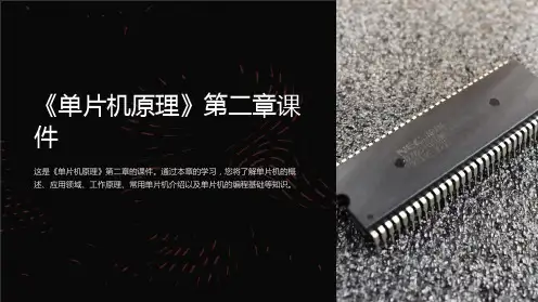 《单片机原理》第二章课件