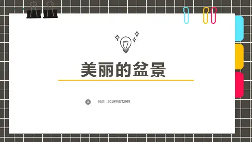 2024年6岁-8岁油画棒水粉《美丽的盆景》-美术课件