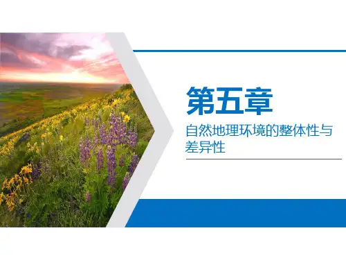 高中地理地理环境整体性与差异性优秀课件