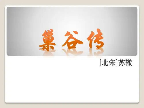 巢谷传