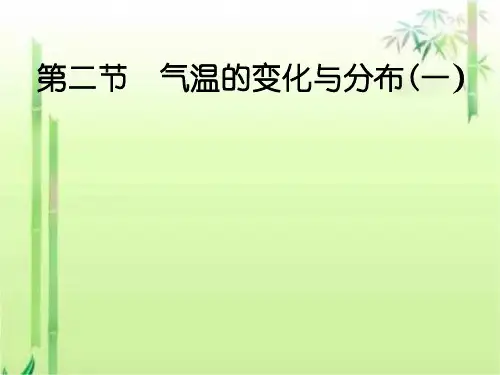 人教版初中地理七年级上册第三章第2节气温的变化与分布  课件(共20张PPT)_3[优秀课件资料]