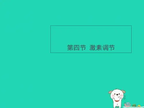七年级生物下册4.6.4《激素调节》课件(23张)