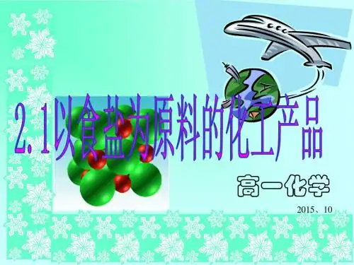 以食盐为原料的化工产品