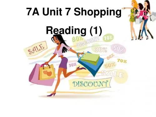 牛津译林英语 七年级上册Unit7Reading 1 Going shopping(共28张PPT)