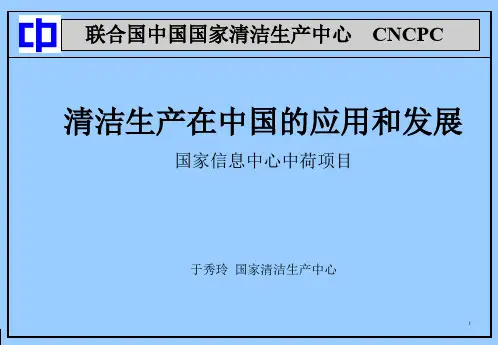 联合国中国国家清洁生产中心