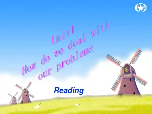 人教版新目标英语九年级unit1reading课件 共28页PPT资料