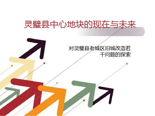 灵璧县中心地块的现在与未来