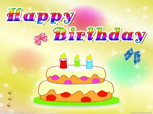 (完整)学生生日会PPT精品PPT资料精品PPT资料