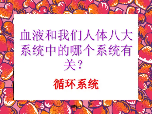 人体八大系统——循环系统
