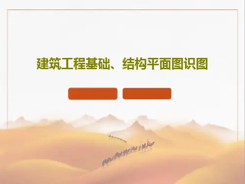 建筑工程基础、结构平面图识图共77页文档