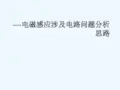 陕西省安康市石泉县高中物理 第1章 电磁感应与现代生活 1.4 电磁感应的案例分析(一)电磁感应涉及