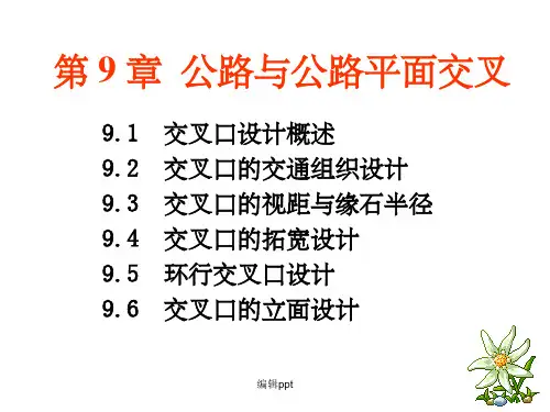 公路勘察设计 平交(2)
