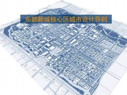 宁波东部新城核心区城市设计导则精品PPT课件