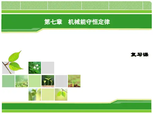 《机械能守恒定律》复习课知识讲解