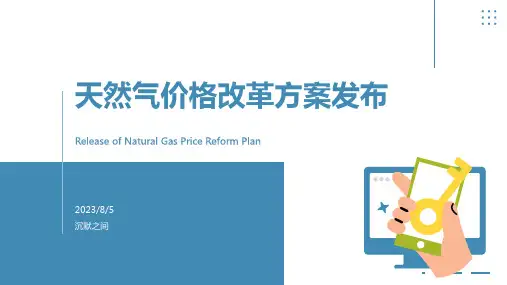 2023年我国天然气价格改革方案分析：需配套体制改革