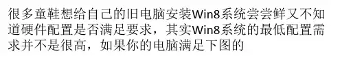 Win8系统配置要求图解
