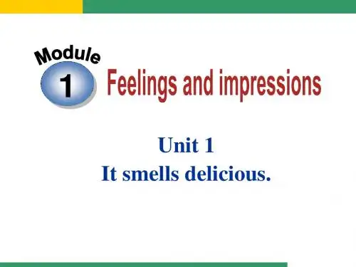 外研新版八年级下Module1 unit1课件