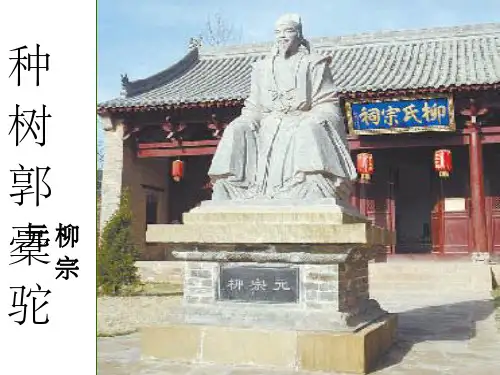 《种树郭橐驼传》课件 (共83张PPT)