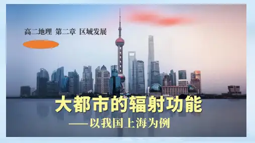 高二地理《 大都市的辐射功能—以我国上海为例》