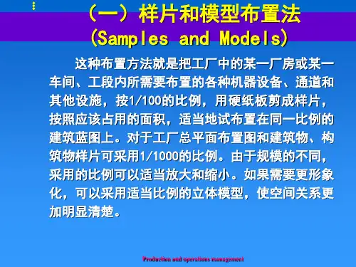 设施布置方法