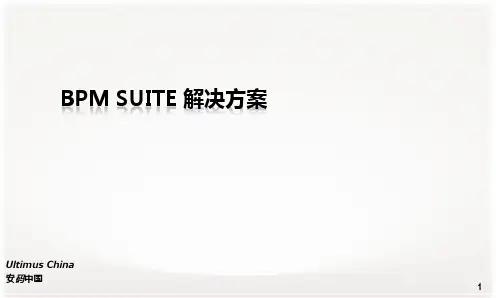 BPM业务流程管理解决方案