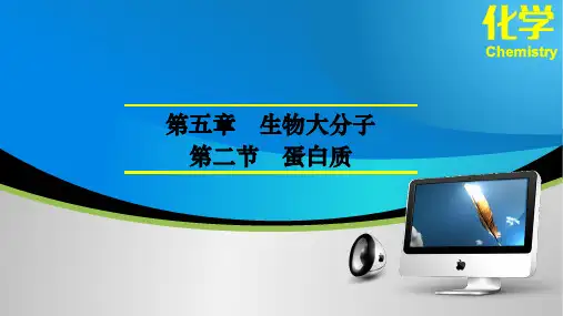 4-2蛋白质  (教学课件)-高中化学人教版(2019)选择性必修3
