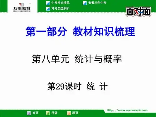 第29课时   统  计