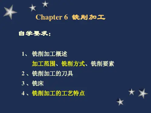 ch06铣削加工