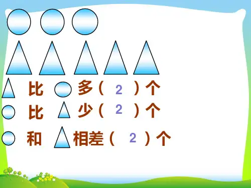 人教部编版一年级数学下册【课件】解决问题 (3).ppt