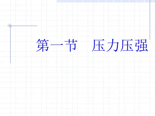 1.压强PPT课件(初中科学)