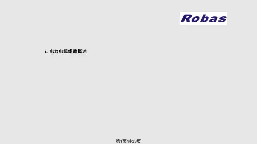 电力电缆及电缆附件培训资料高压标准版PPT课件