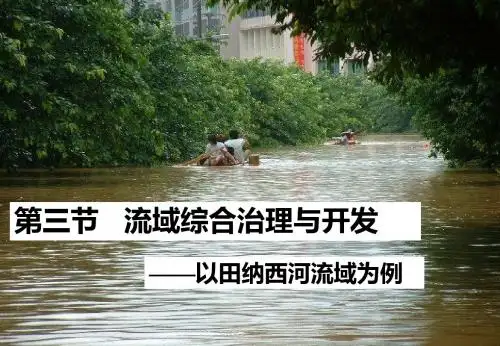 湘教版高中地理必修三-2.3流域综合治理与开发——以田纳西河流域为例课件(共44张PPT)