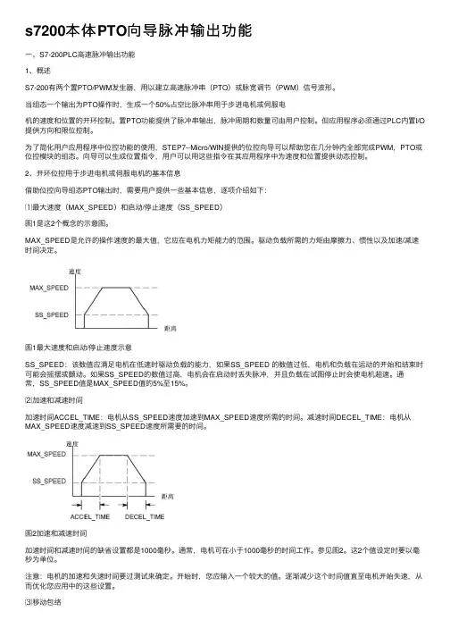 s7200本体PTO向导脉冲输出功能