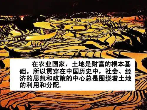 (历史必修二)第2课中国古代的土地制度