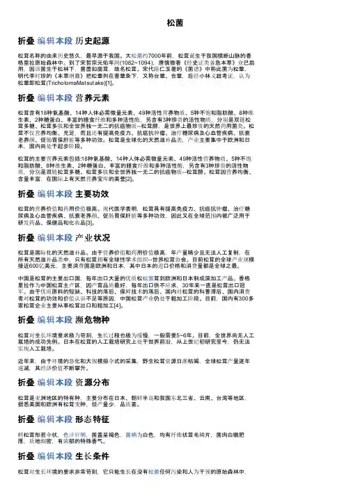 松菌——精选推荐
